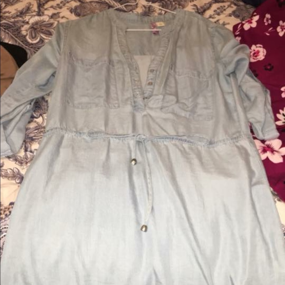 Blue jean dress